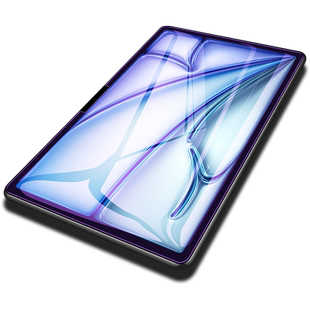 适用iPadAir6钢化膜iPadPro2024新款平板保护膜ipad苹果air6代24款电脑ipadari613英寸padair13第6代11寸贴膜