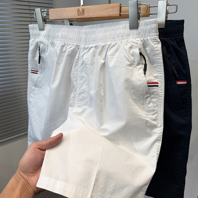 品牌tb纯棉短裤男士2025新款