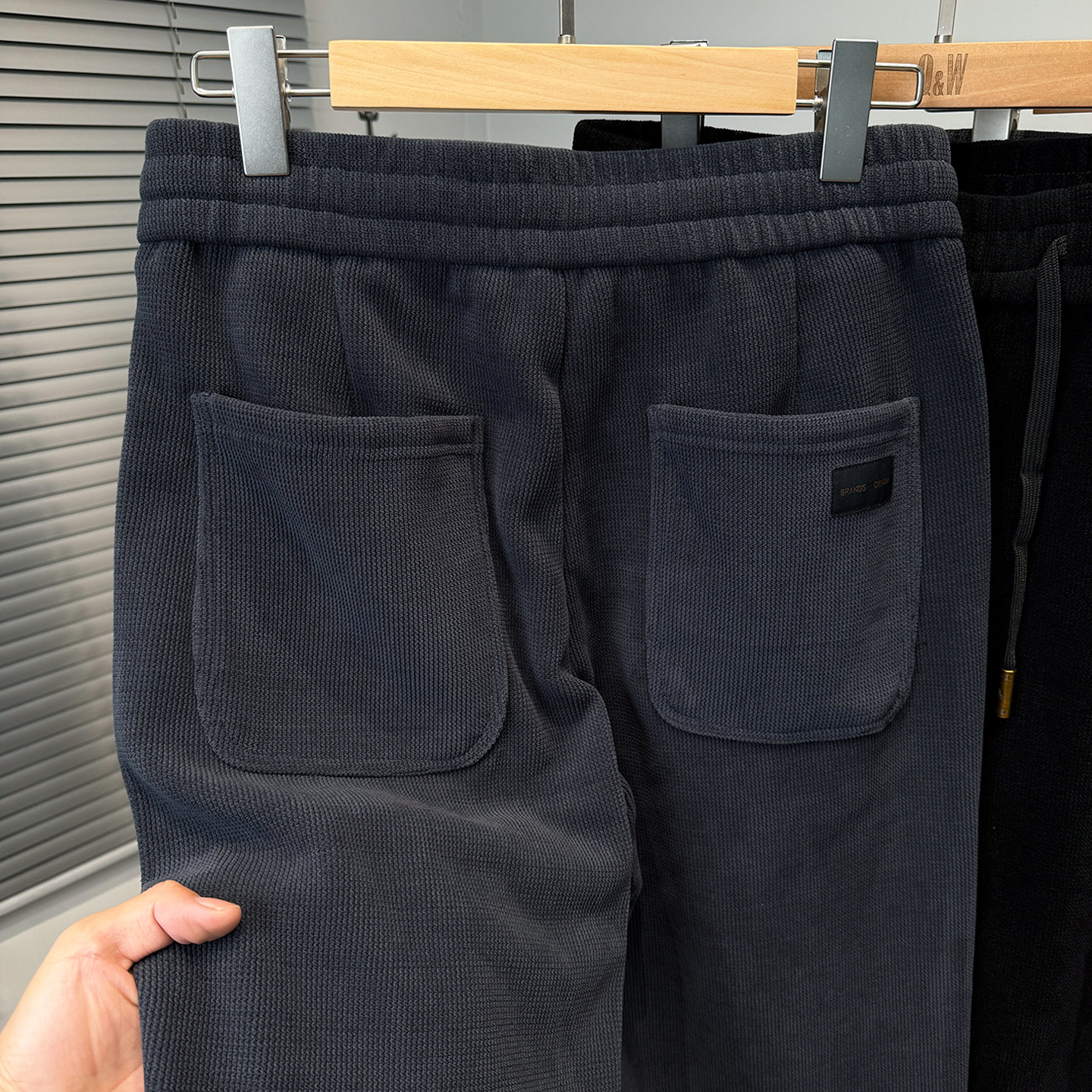 高端雪尼尔休闲裤男款