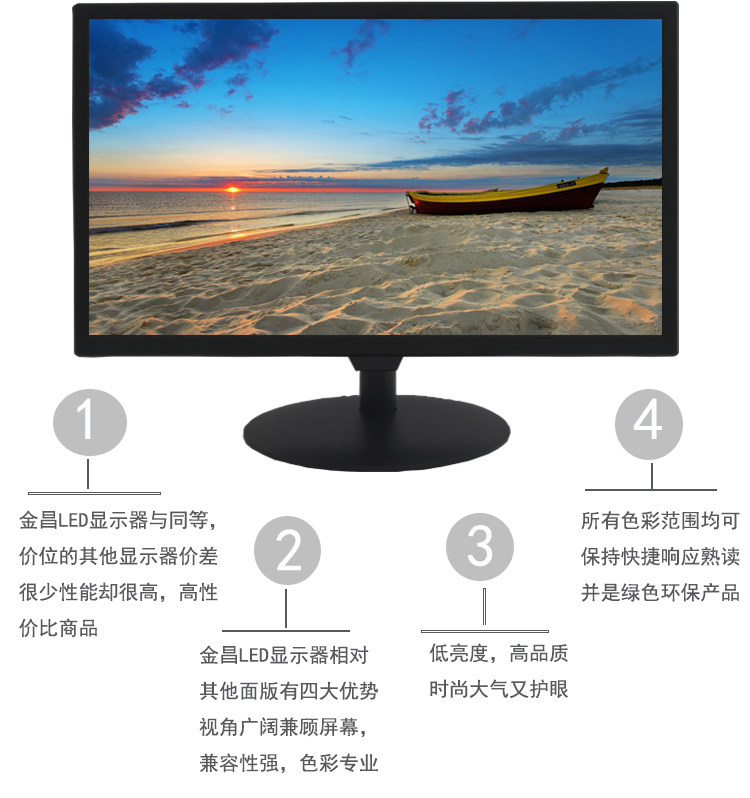 10 12 14 15 INCH 17 HD LCD COMPUTER MONITOR MINI SMALL TV CASHIER HDMI HD