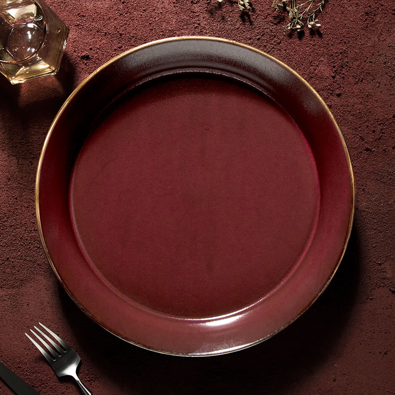 dxc深盘陶瓷大众圆形北欧风格