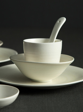 DXC酒店餐具摆台套装四件套 火锅饭店厅用北欧风百搭展示摆台餐具