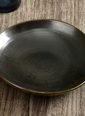 DXC 不规则简约汤盘深盘陶瓷家用蔬菜沙拉盘大号创意北欧西餐餐具