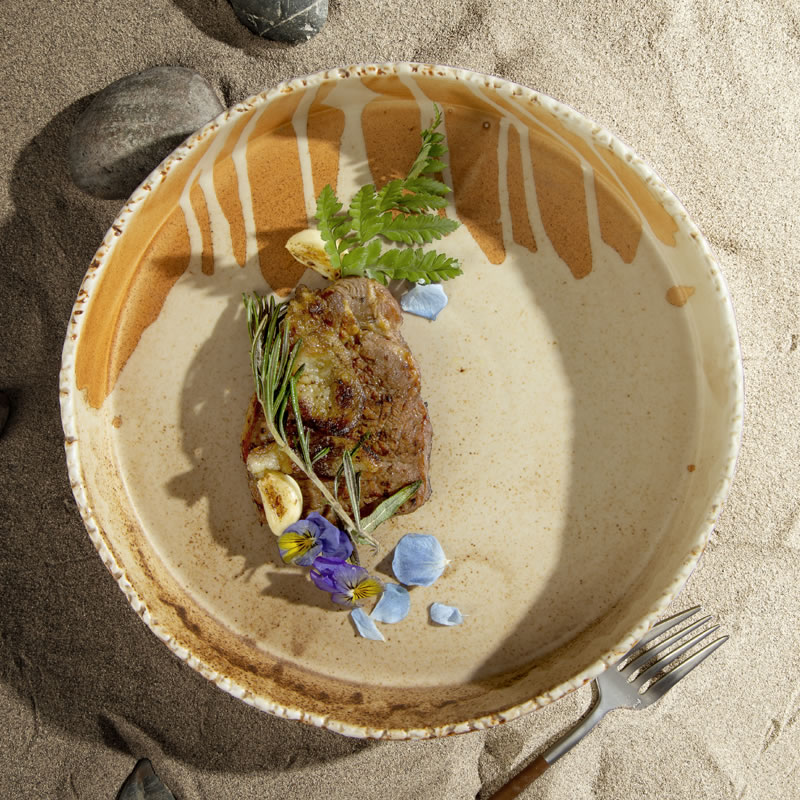 dxc汤盘陶瓷大众不规则北欧风格