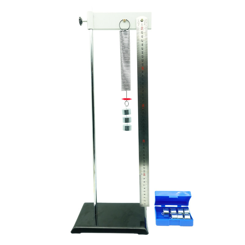 胡克定律实验器演示器螺旋弹簧组探究弹簧弹力与弹簧伸长长度关系中学