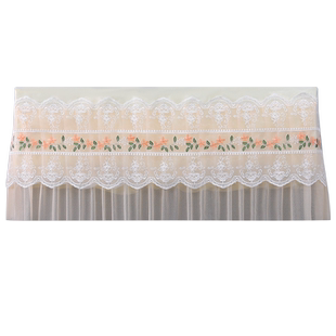 挂机空调罩2026新款卧室蕾丝防尘罩夏天通用开机不取挂机罩挡风帘