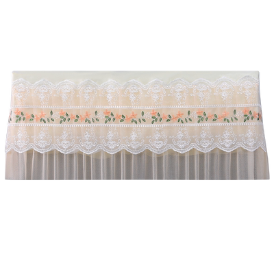 爱心妍立体蕾丝刺绣空调挂机罩