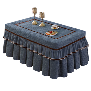 新款加厚烤火桌子罩套长方形加绒桌布家用烤火炉取暖器茶几电炉罩