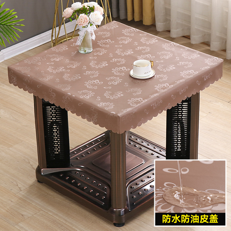 爱心妍加厚PU皮革烤火炉罩易打理