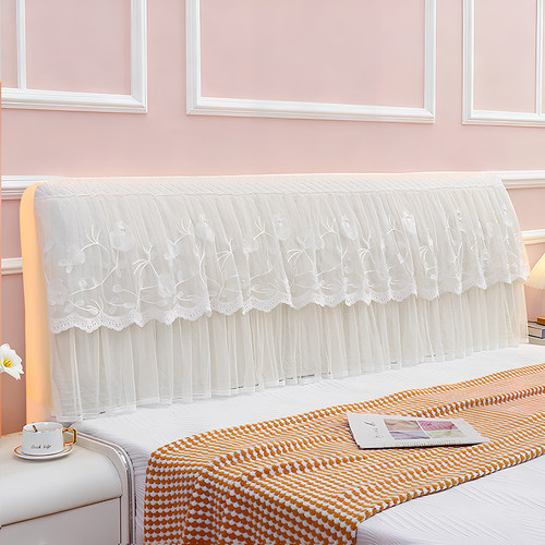 爱心妍立体蕾丝刺绣侧面弹力布