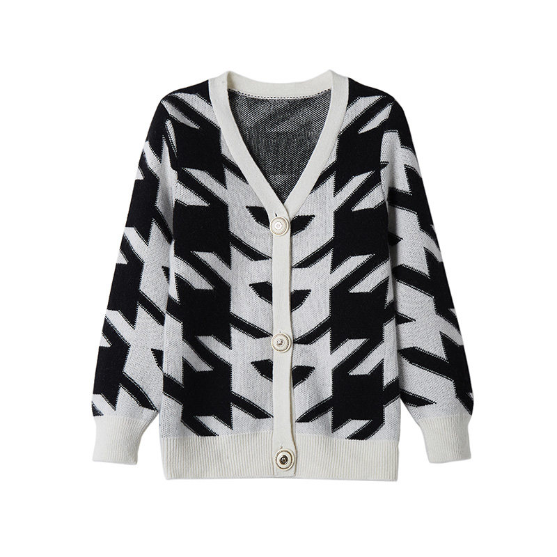 儿童羊绒衫男童女童高端时尚针织衫洋气外穿开衫中大童可定制毛衣