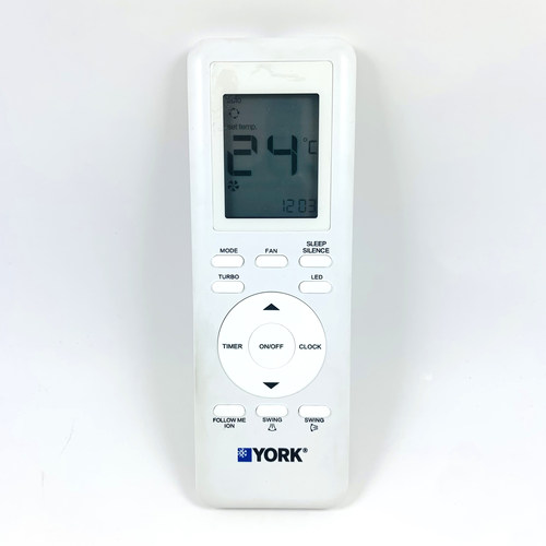 适用约克YORK空调遥控器 冷气机空调 英文RG94A/BGEF英文版