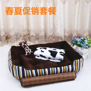 春夏帆布狗窝四季款泰迪贵宾犬金毛大型犬宠物窝狗床猫狗宠物用品