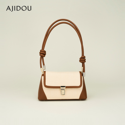 阿吉豆简约休闲斜挎包时尚通勤包
