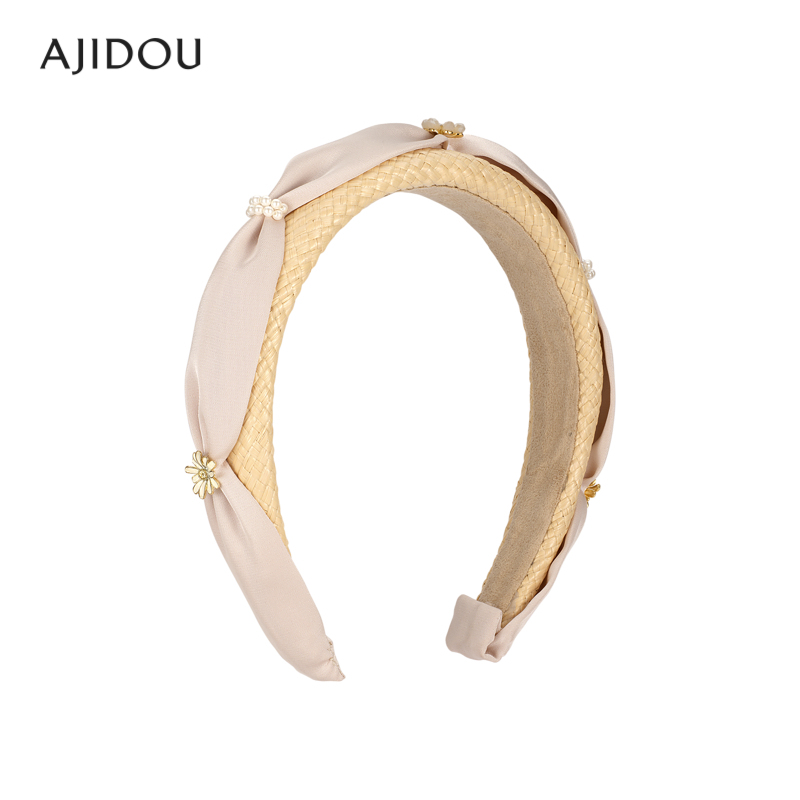 AJIDOU阿吉豆发箍女时尚休闲百搭日常线下专柜同款头箍发饰