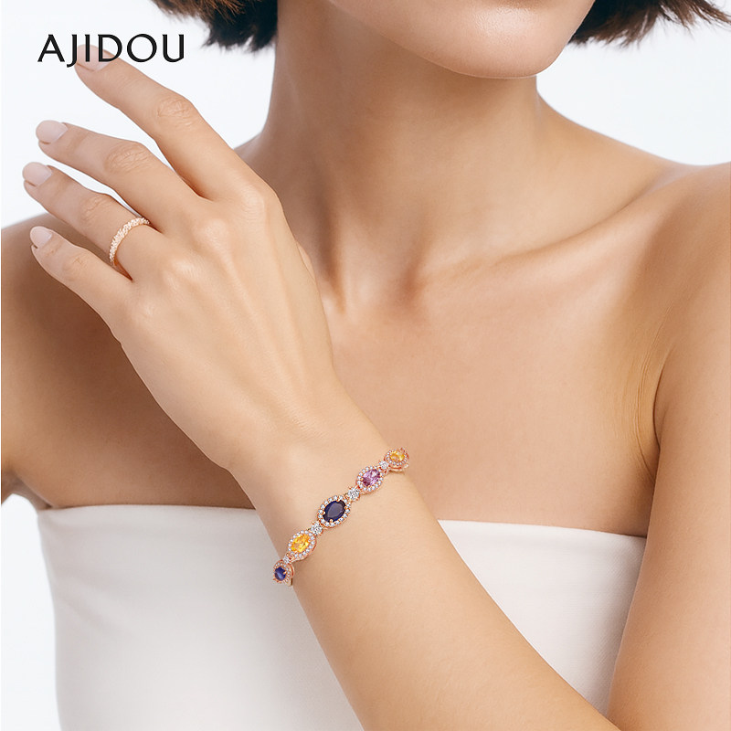 阿吉豆手饰女商场同款多巴胺手链