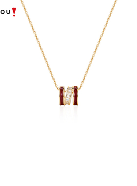 AJIDOU阿吉豆项链女款气质时尚锁骨链