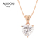 AJIDOU阿吉豆项链女时尚 闪耀优雅爱心小众设计百搭颈链颈链锁骨链