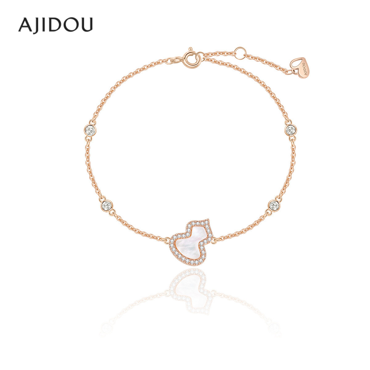 阿吉豆手饰女款福禄手串贝壳手链