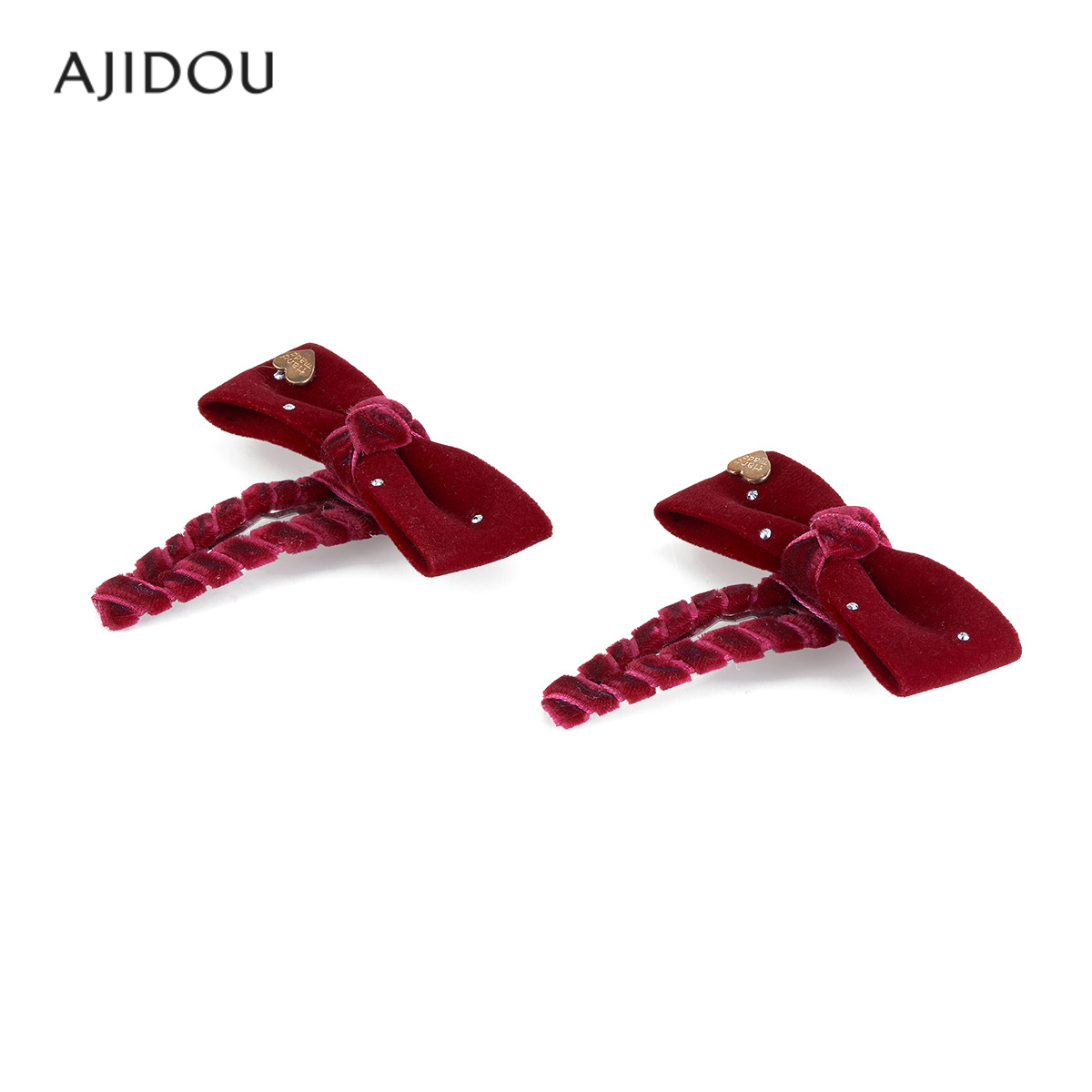 AJIDOU阿吉豆发饰女款发夹侧边夹