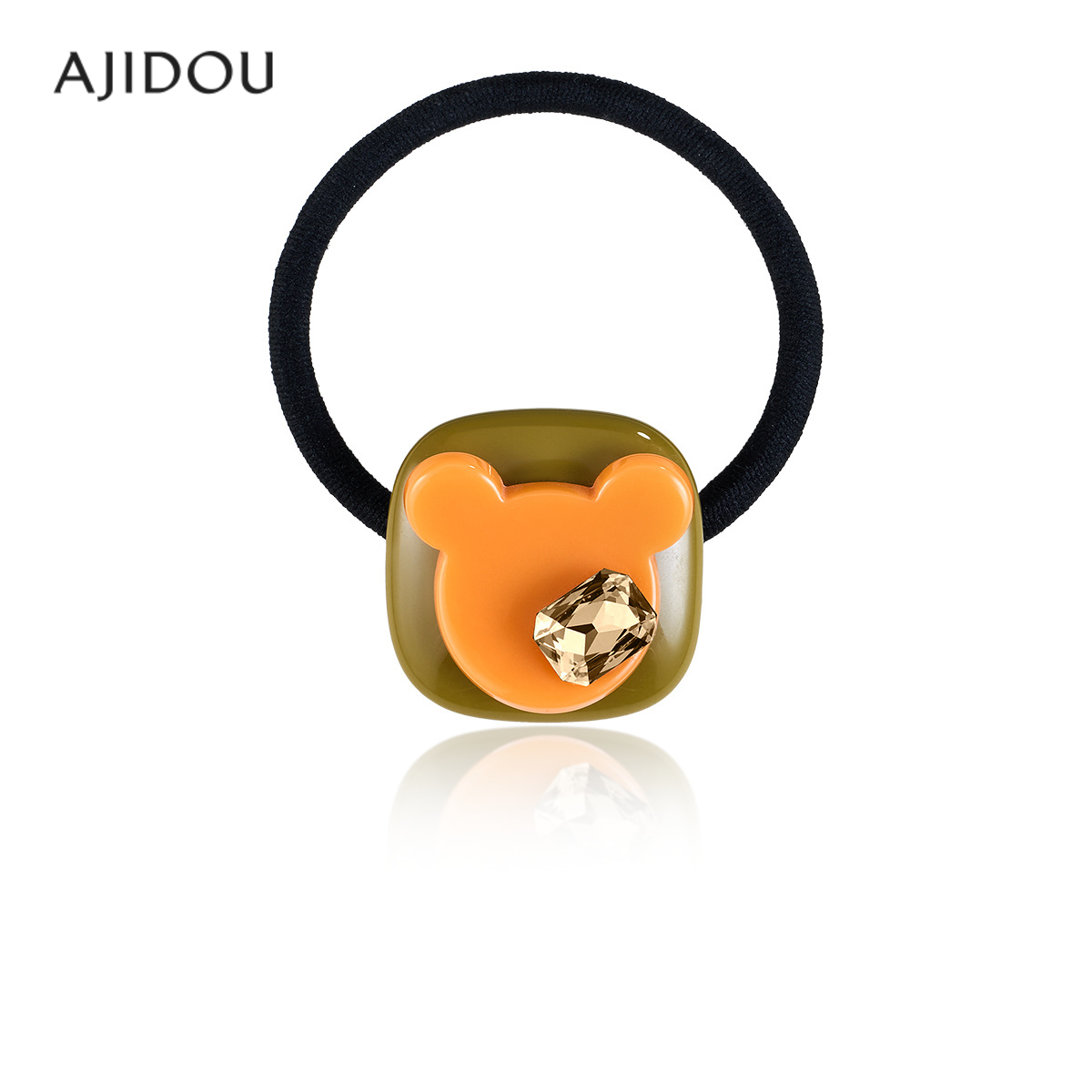 阿吉豆发圈小熊设计头绳马尾发绳