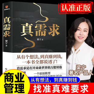 商业女神梁宁图书作品 商业企业经营管理类书籍 真需求 活火 启发 永恒 画 5分钟商学院 从有个想法 搜书正版 文明 赠艺术版