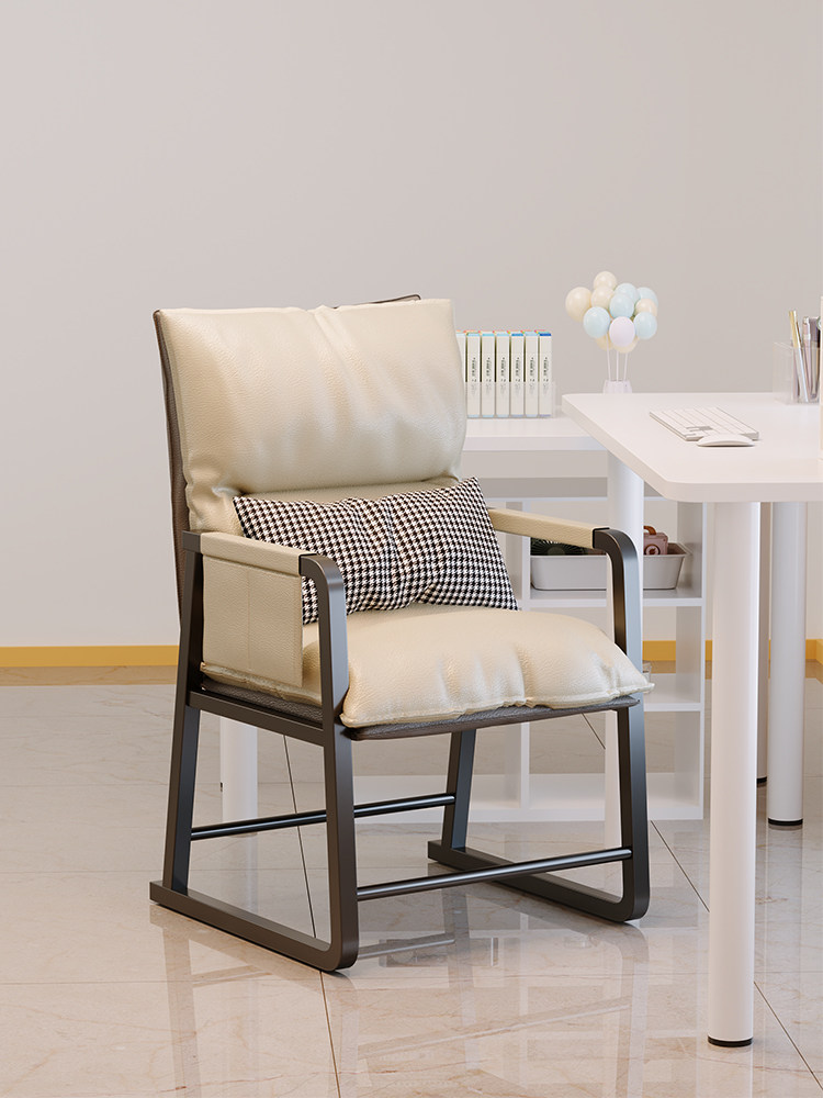 电脑椅家女孩卧室靠背办公室折叠式躺椅舒适久坐宿舍懒人沙发椅