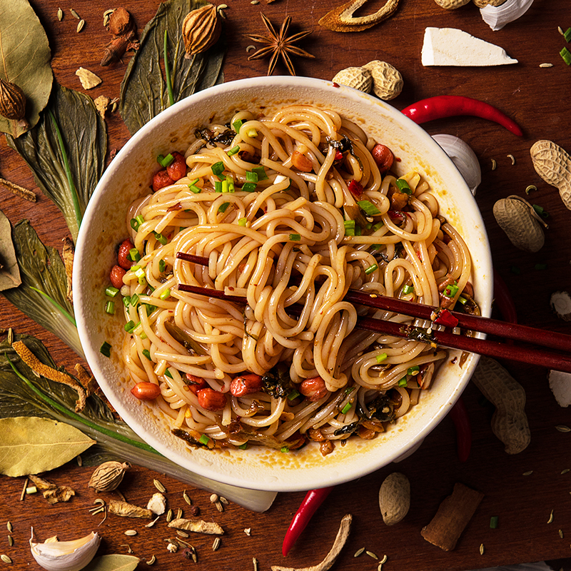 宜人家早餐夜宵江西米线新品拌粉