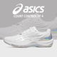 男女COURT CONTROL ASICS亚瑟士专业羽毛球鞋 4透气网面运动鞋