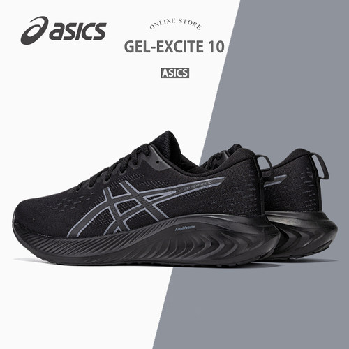 ASICS亚瑟士黑武士慢跑运动鞋