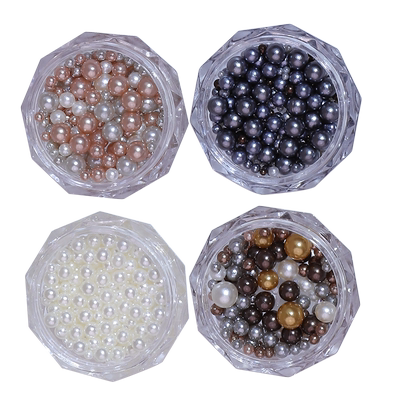 美甲饰品爆闪高亮珍珠超闪美拉德