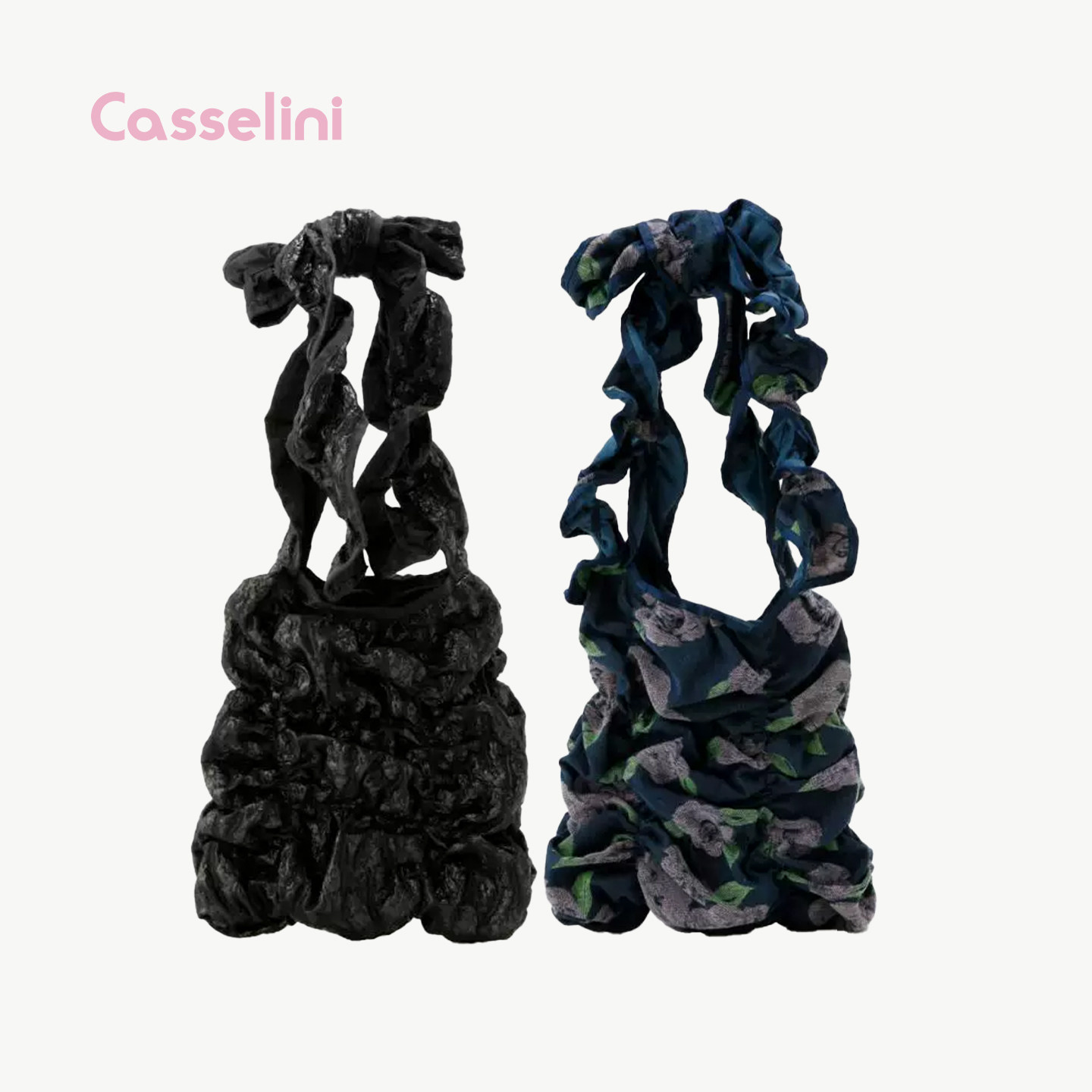 Casselini繁花刺绣小号斜挎女包