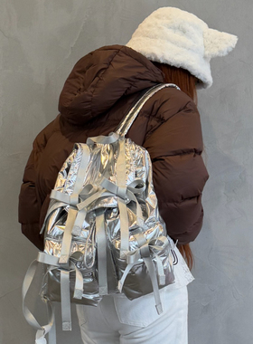 【吴昕同款】casselini蝴蝶结双肩包大容量通勤背包时尚休闲书包