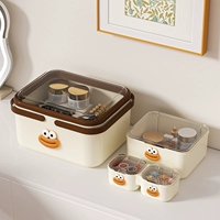 Коробка для хранения, комплект, система хранения, милая наклейка, 3 предмета