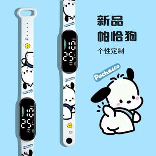 儿童手表男生中小学生夜光防水防摔男童只看时间电子运动手环女孩