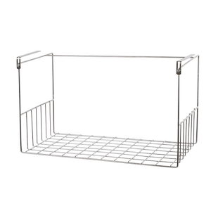 304不锈钢加厚伸缩微波炉挂架调味品橱柜挂板置物架收纳架下挂篮