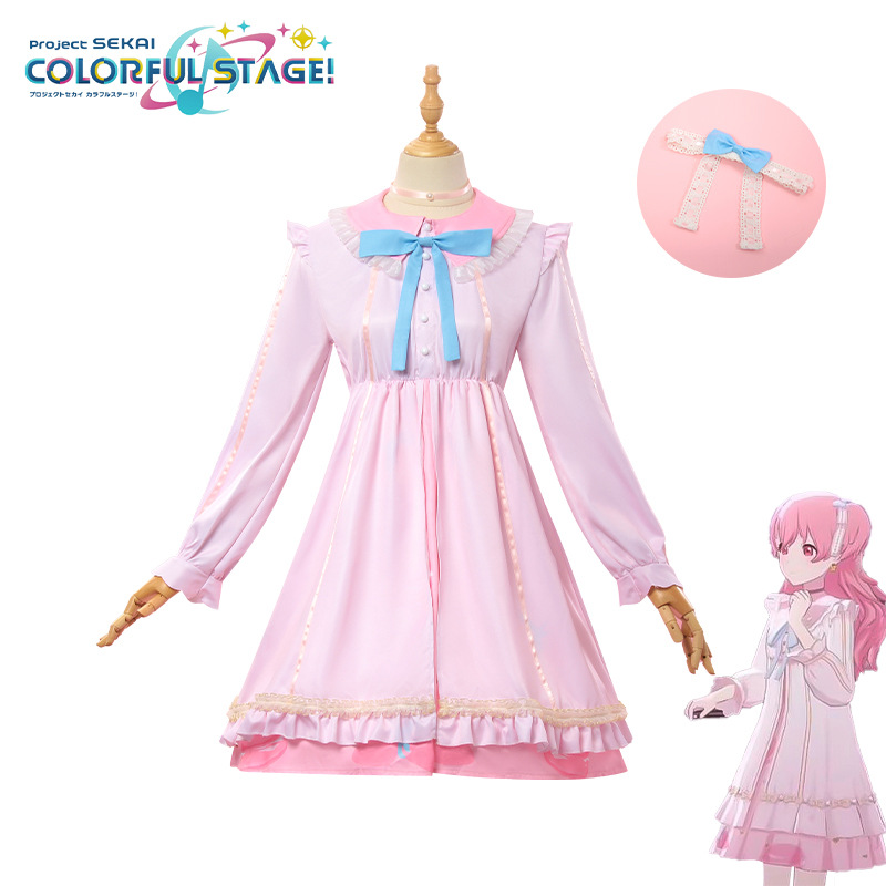 PJSK桃井爱莉三丽鸥联动cos服lolita连衣裙airi世界计划cosplay