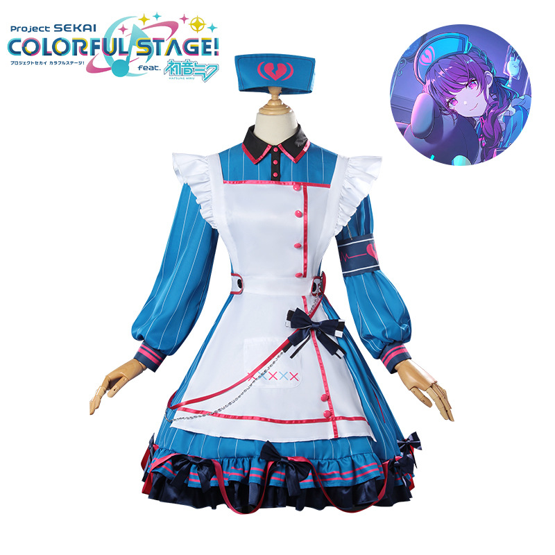 PJSK朝比奈真冬cos服141期混活mfy护士服cosplay世界计划彩色舞台
