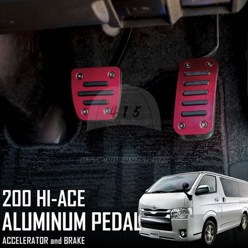 适用于 hiace200系 丰田海狮2005-2018 海狮改装油门踏板贴