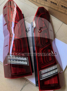 适用于 丰田海狮2019-2024 Hiace Granvia 改装LED尾灯 GLANDLOP