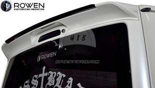 hiace200系丰田海狮2005 改装 2018 同款 后尾翼 rowen 适用于