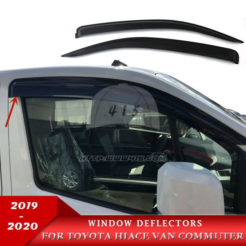 适用于丰田海狮HIACE300系2019-2022款 晴雨挡 雨眉 遮阳挡