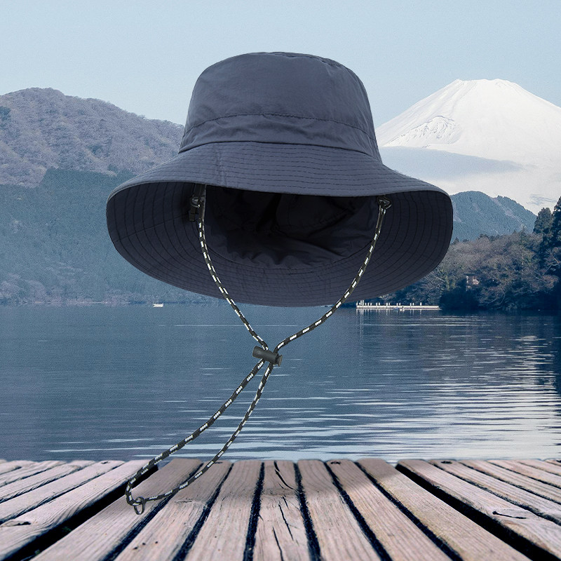 TFO 渔夫帽户外登山帽防晒轻便折叠钓鱼帽遮阳帽运动帽子旅行盆帽