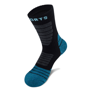 TFO 美利奴羊毛袜 男款 户外弹力舒适透气耐磨休闲运动徒步登山袜