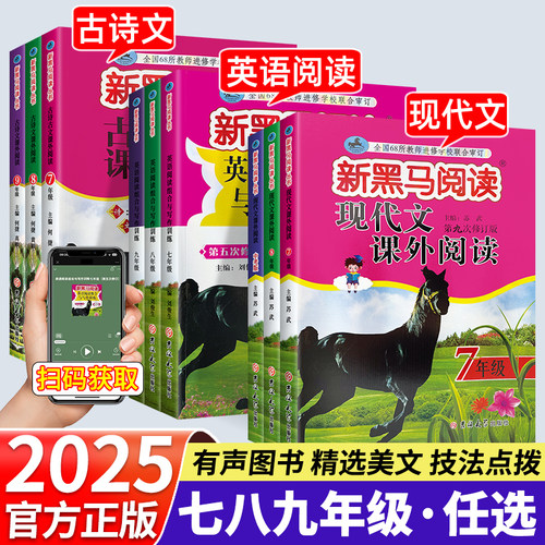 现代文课外阅读初中新黑马阅读