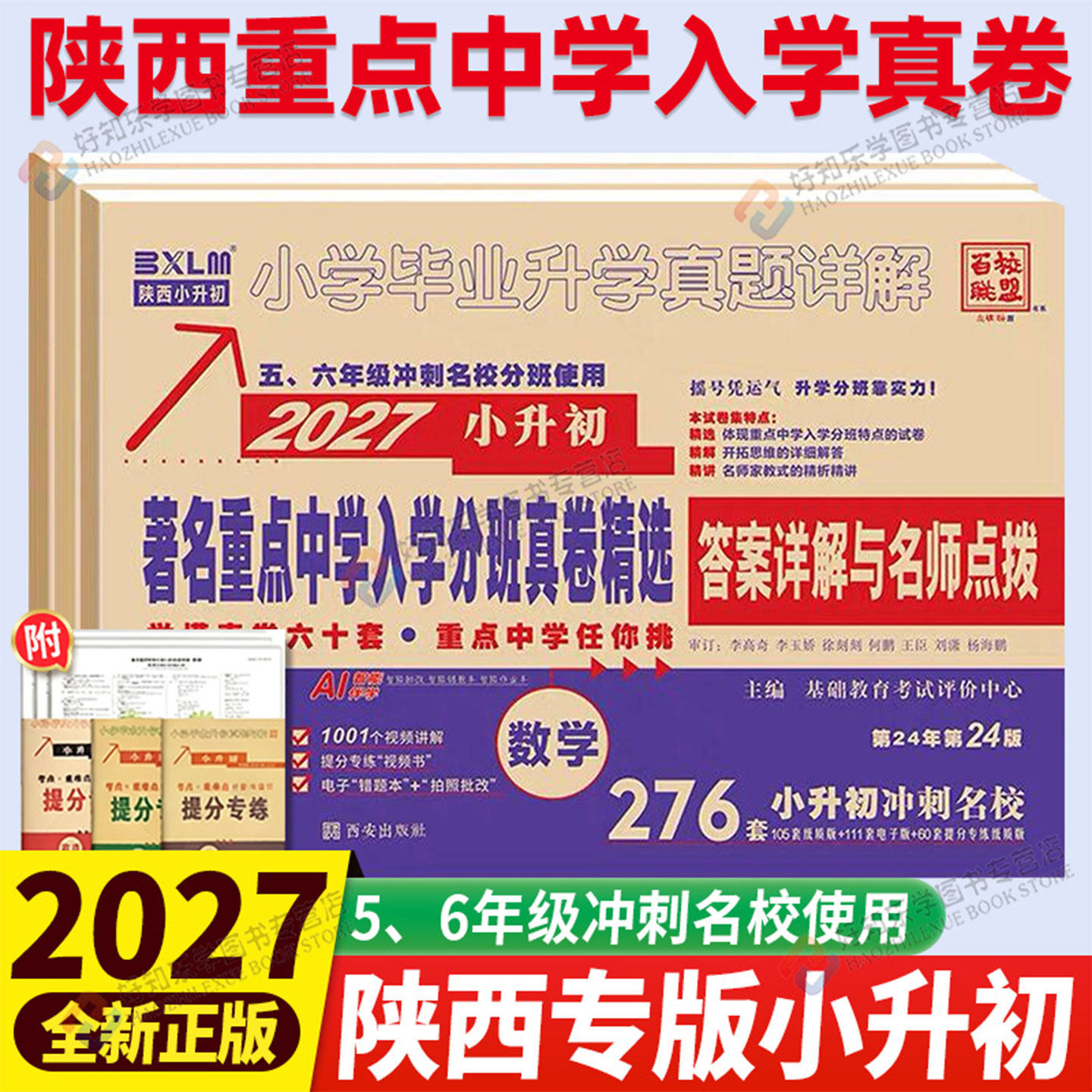 2027陕西小升初真题卷冲刺名校
