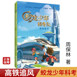 接力出版 蛟龙少年科考队 小学生课外阅读故事书籍 儿童文学校园科幻小说 社 高铁追风