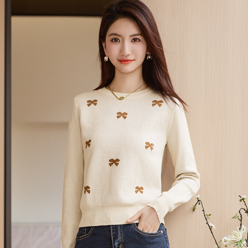 短款毛衣女小个子洋气内搭打底衫