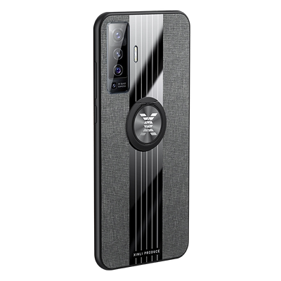 vivox50手机壳全包布纹vivo5g版