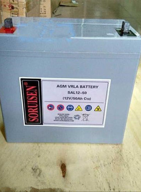 索润森蓄电池12v50ah美国索润森SAL12V50AH原装正品质保三年包邮
